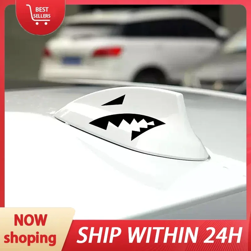 

General Motors shark fin antenna sticker shark beak car modification decoration sticker shark fin waterproof car sticker