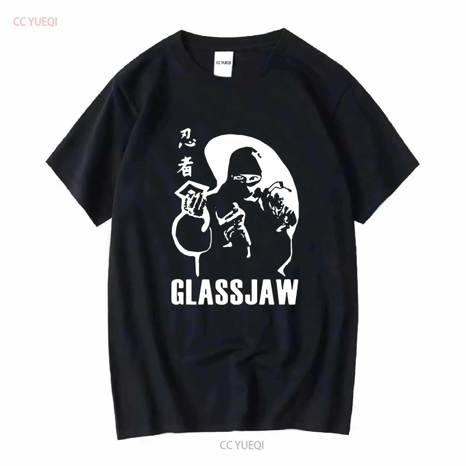 Glassjaw – t-shirt à manches longues ou courtes pour hommes, groupe alternatif en métal, couleur noire, taille S 5XL, vintage, lavé, élégant, étiré
