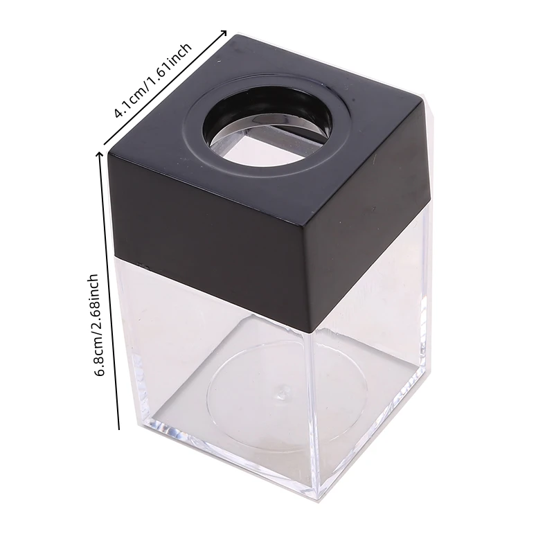 Graffetta Porta Clip Dispenser scrivania scatola di assorbimento magnetico Porta graffetta cancelleria Porta Clip Dispensador 2024