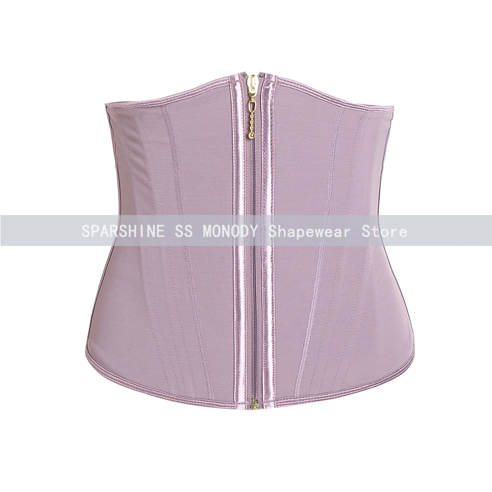 Fajas High Double Compression Waist Trainer Hourglass Corset Tummy Control  Body Shaper Slimming Waist Belt with Bones Shapewear