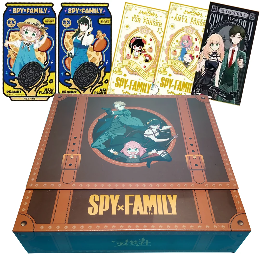 

Коллекционные карточки SPY×FAMILY: Японское аниме, милые персонажи Аня и Бекки, креативные Q-версии, рождественский подарок-сюрприз для друзей