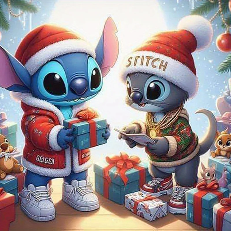 مجموعة لوحات زيتية رقمية من MINISO DIY، مناسبة لتزيين عيد الميلاد، اختيار المبتدئين، مشروع فني DIY، رسام مبتدئ #5