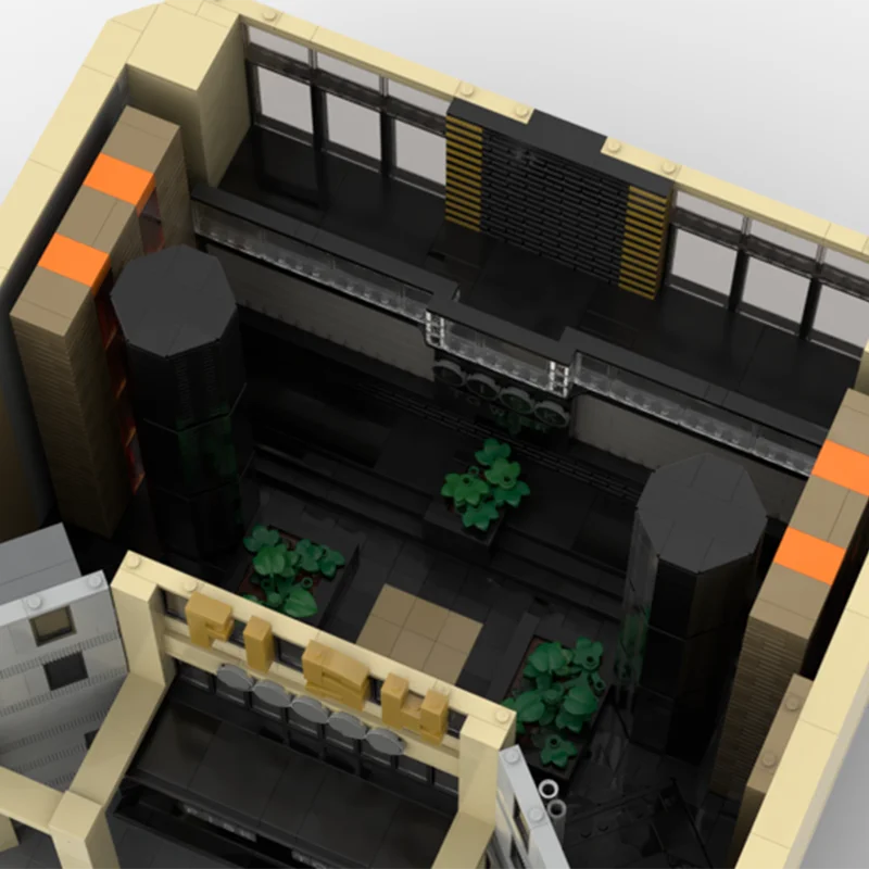 10193PCS Moc Modular Fisk Tower Building Blocks Creative Gift for Kids Birthday Educational Toy