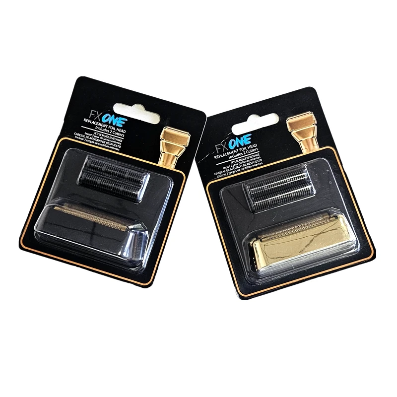 

Professional Black Shaver Replacement Foil and Cutters Compatible with BaBylissPro FXONE Shaver Head and Blade Accessories