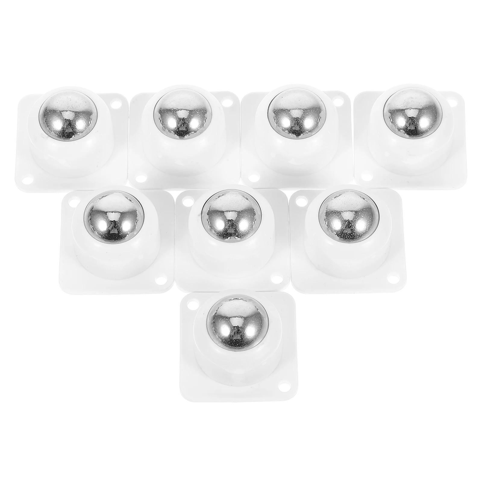 

8pcs Furniture Wheels Adhesive Caster Swivel Pulley Mini Roller Replacement Silent Wheel Bearings Home Hardware