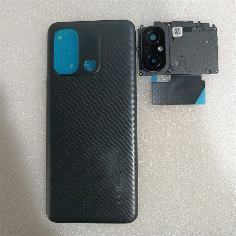 

For Xiaomi Redmi 12C Battery Cover Rear Door Panel Housing Case With Camera Lens Replace For Redmi12C Back Battery Door