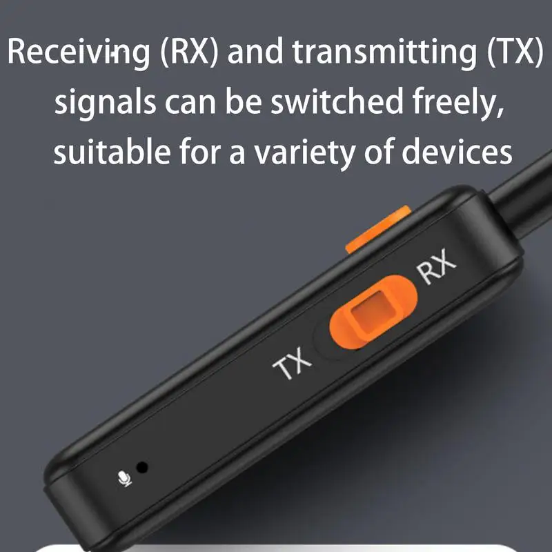 Receptor y transmisor inalámbrico, adaptador de auriculares inalámbricos, receptor inalámbrico Flexible para altavoces, adaptador inalámbrico estéreo