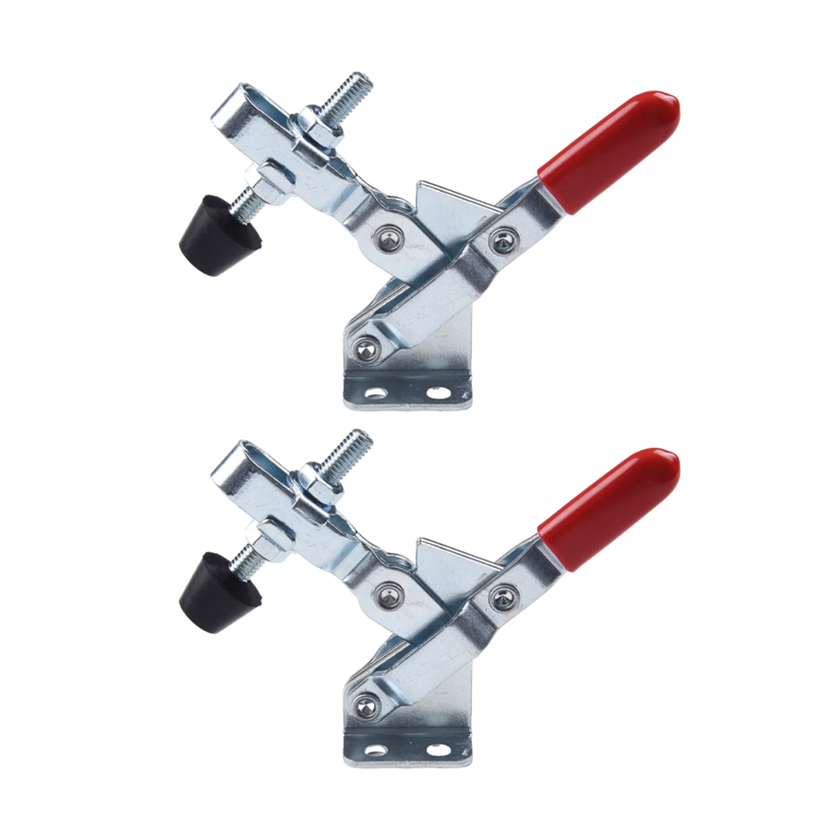 Toggle Clamp 2PCS GH 102B Quick Release Toggle Clamp met verstelbare drukpunten voor houtbewerking en werkplaatsapparatuur