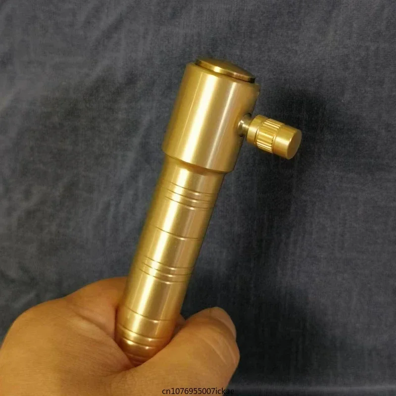 

Aluminum Alloy Personal Shape Torch Kerosene Lighter, Can Be A Long or Short Creative Collection, Lighter Outdoor Gadget