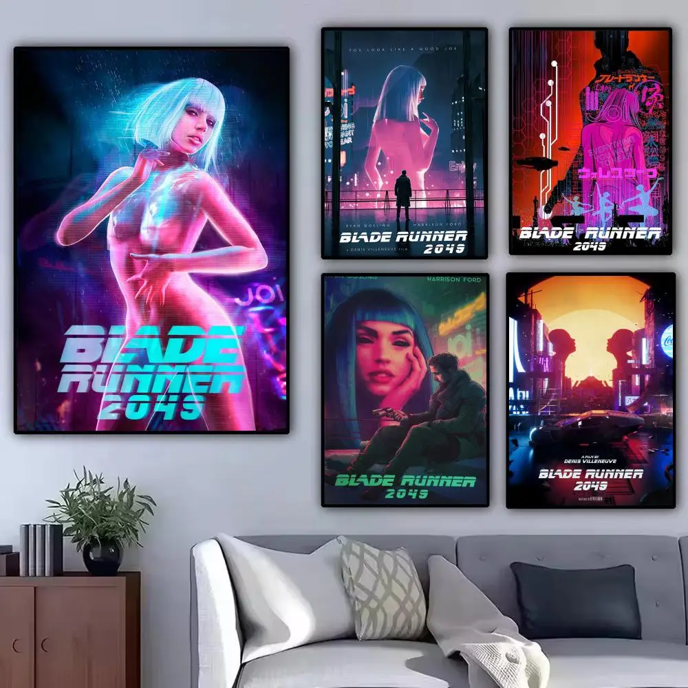 Movie B-Blade Runner 2049 Painting Calligraphy Modern Canvas Poster Wall Art Aesthetic Bedroom Decor for Cafe Home Gift