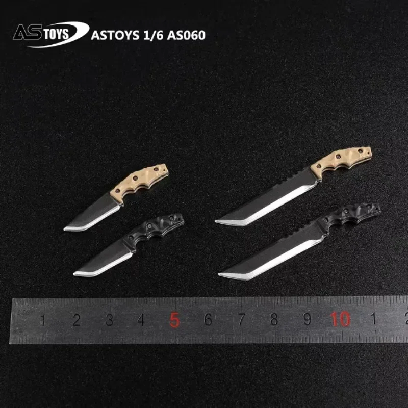 In Stock AS060 1/6 Scale Tactical Dagger Military Knife Long Short Dagger Model for 12in Soldier Action Figure Weapon Accessory