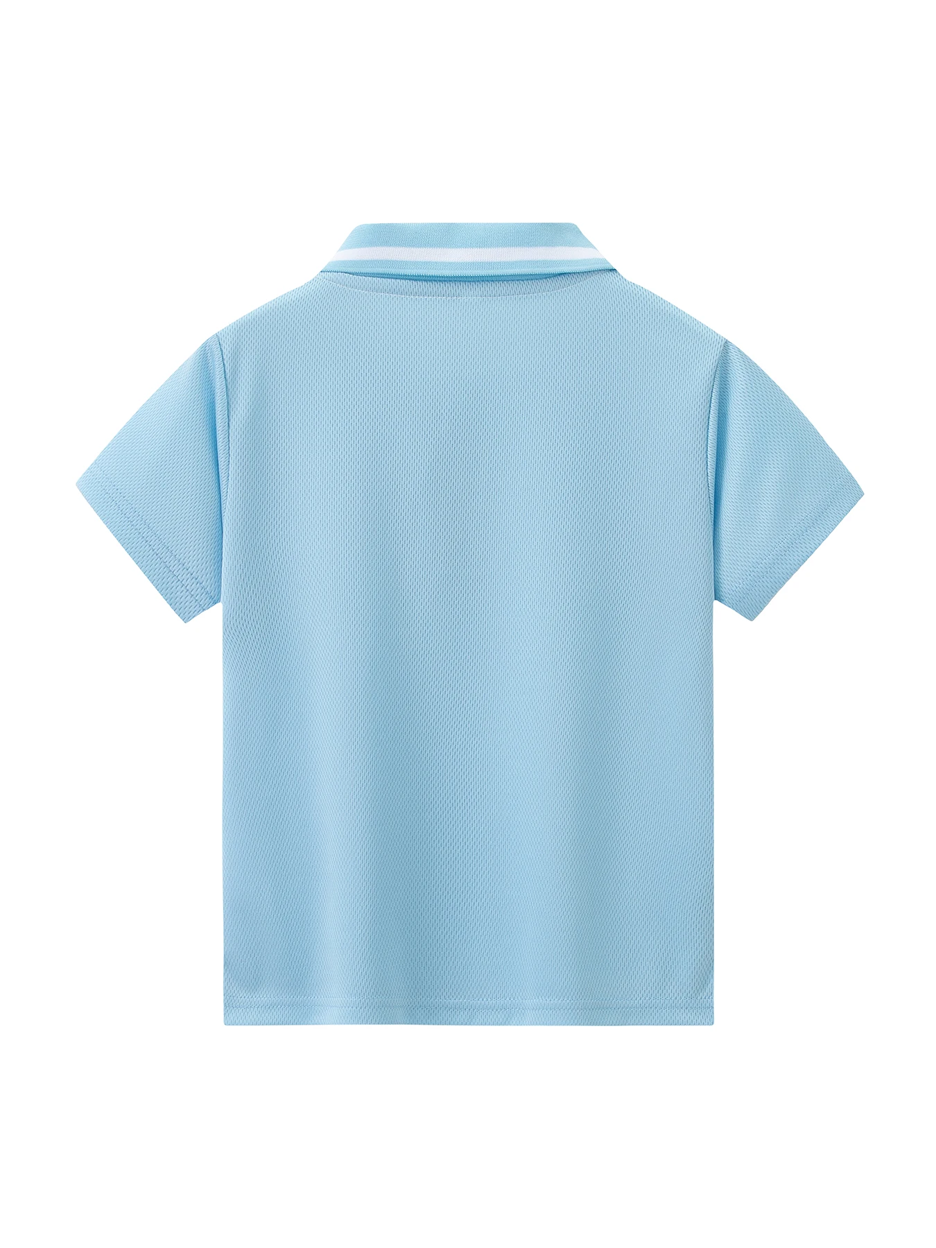 3-teiliges Set aus frischen Sommer-Poloshirts für Jungen und Mädchen, vielseitig und attraktiv, kurzärmeliges Revers-T-Shirt – Detail 7