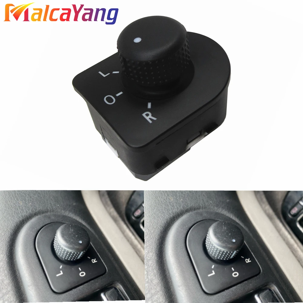 1J 1959565 Un interruptor de Control de espejo de alta calidad, piezas de automóvil para VW 1998 1999 Golf 2002-2005 Jetta y 98-10 Beetle 1998-2005 Passat