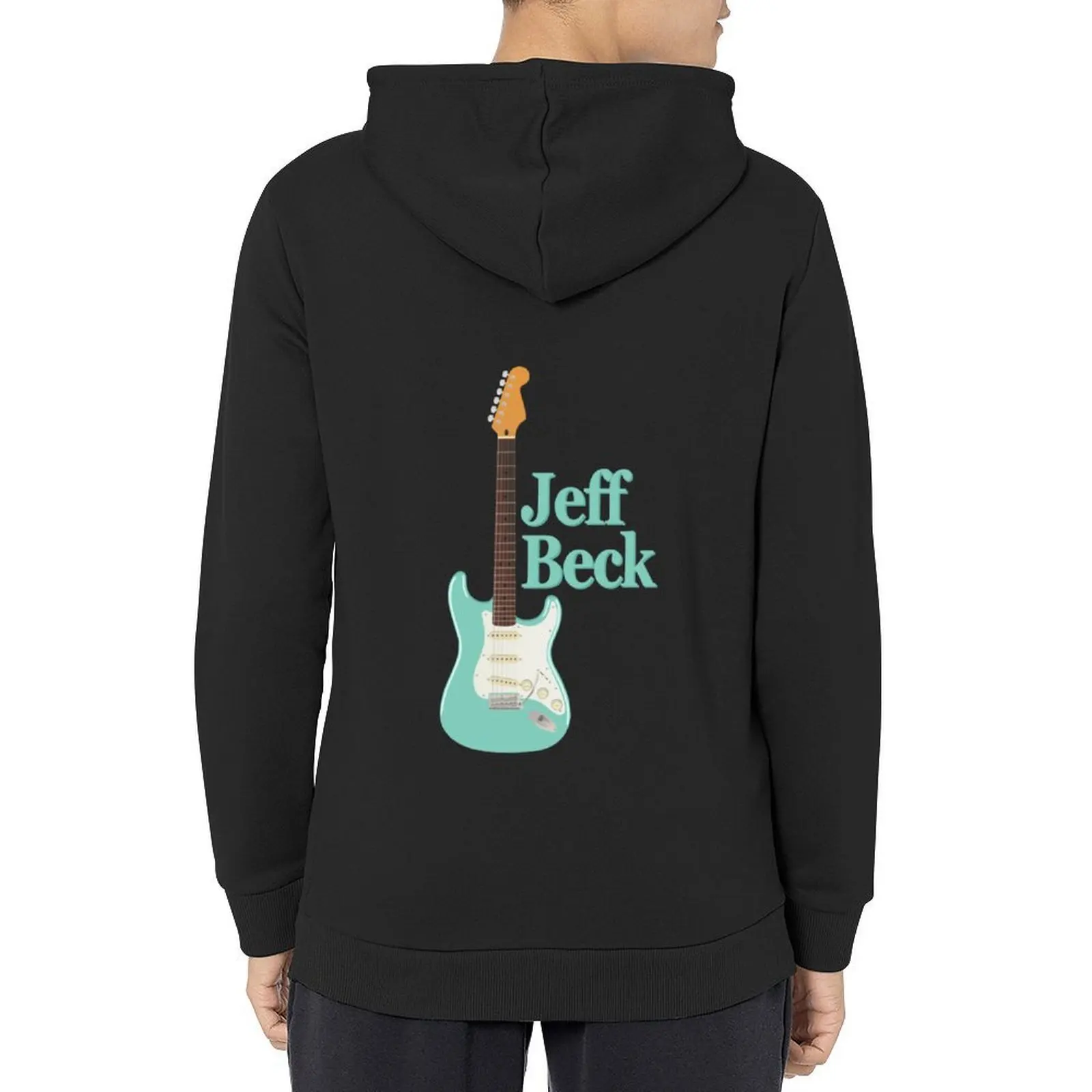 

Surf Green Strat Electric Guitar Design 4 Hoodie autumn clothes men wear graphic t shirts men man hoodie