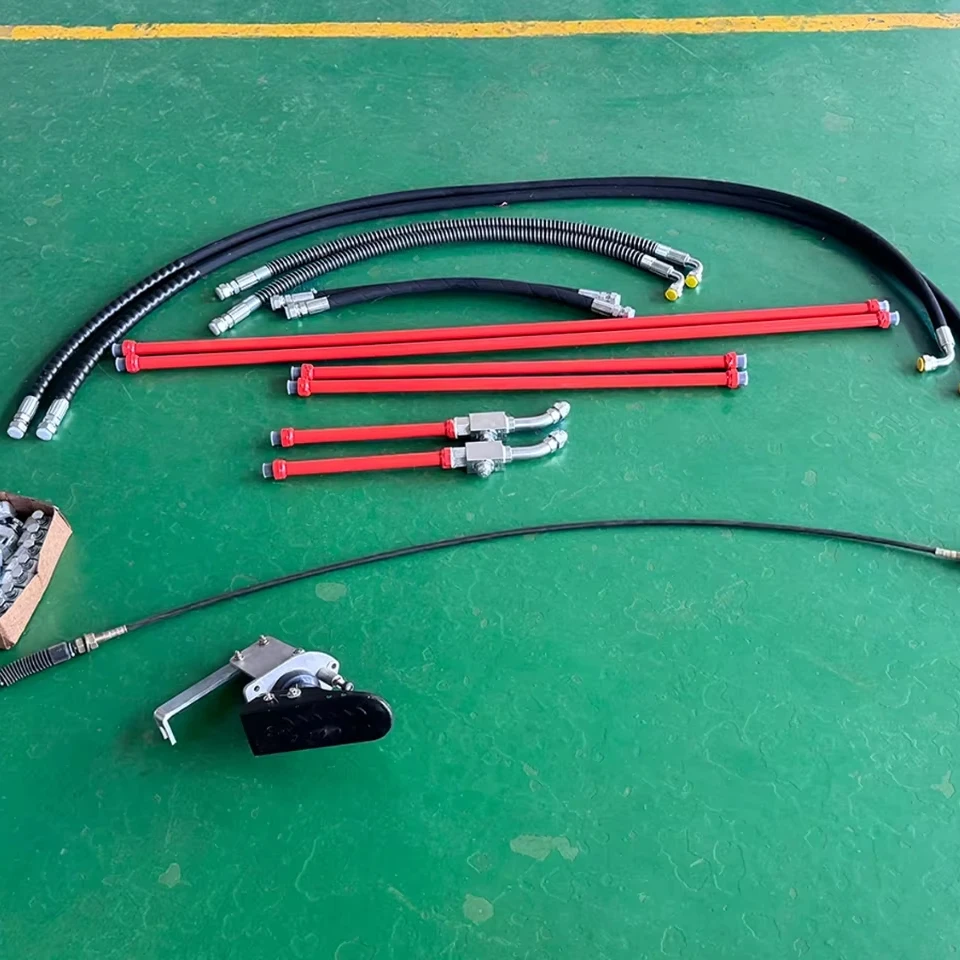 KX155 Bagger Hilfshammer Rohrleitung Minibagger Hydraulikhammer Pipeline Kit