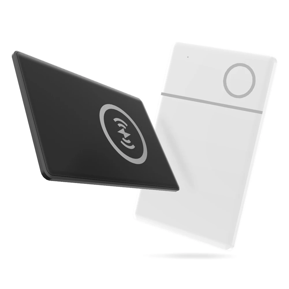 بطاقة تعقب المحفظة، شحن لاسلكي، جهاز تعقب GPS، مكتشف المحفظة لعلامات الأمتعة وجوازات السفر والمزيد