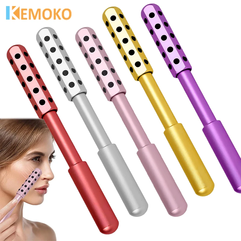 

Facial Roller Stick Germanium V-Face Massager Slimming Facial Skin Beauty Pulse Firming Face Massage Lift Tightening Wrinkle Bar