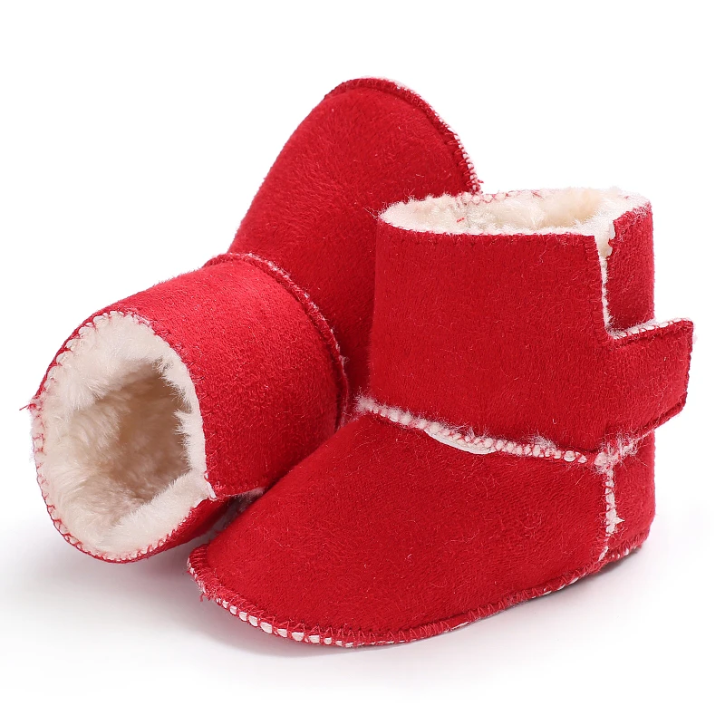 Newborn Winter New Versatile Fashion Plush Warm Cotton Shoes