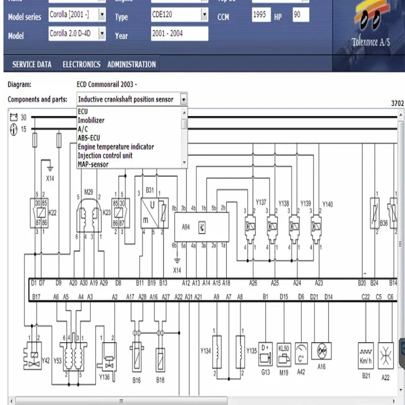 2023 Hot Sell Car Software Tolerance Data 2009.2 Auto Repair Program with Free Keygen Install Video Guide Car Repair Software