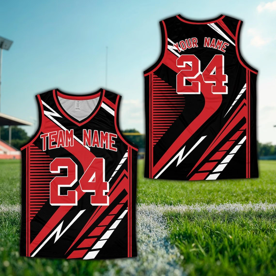 Custom Name Number Basketball Jersey For Men Summer Newest Sleeveless Sports Shirt Quick Dry Team Uniform For Training And Game