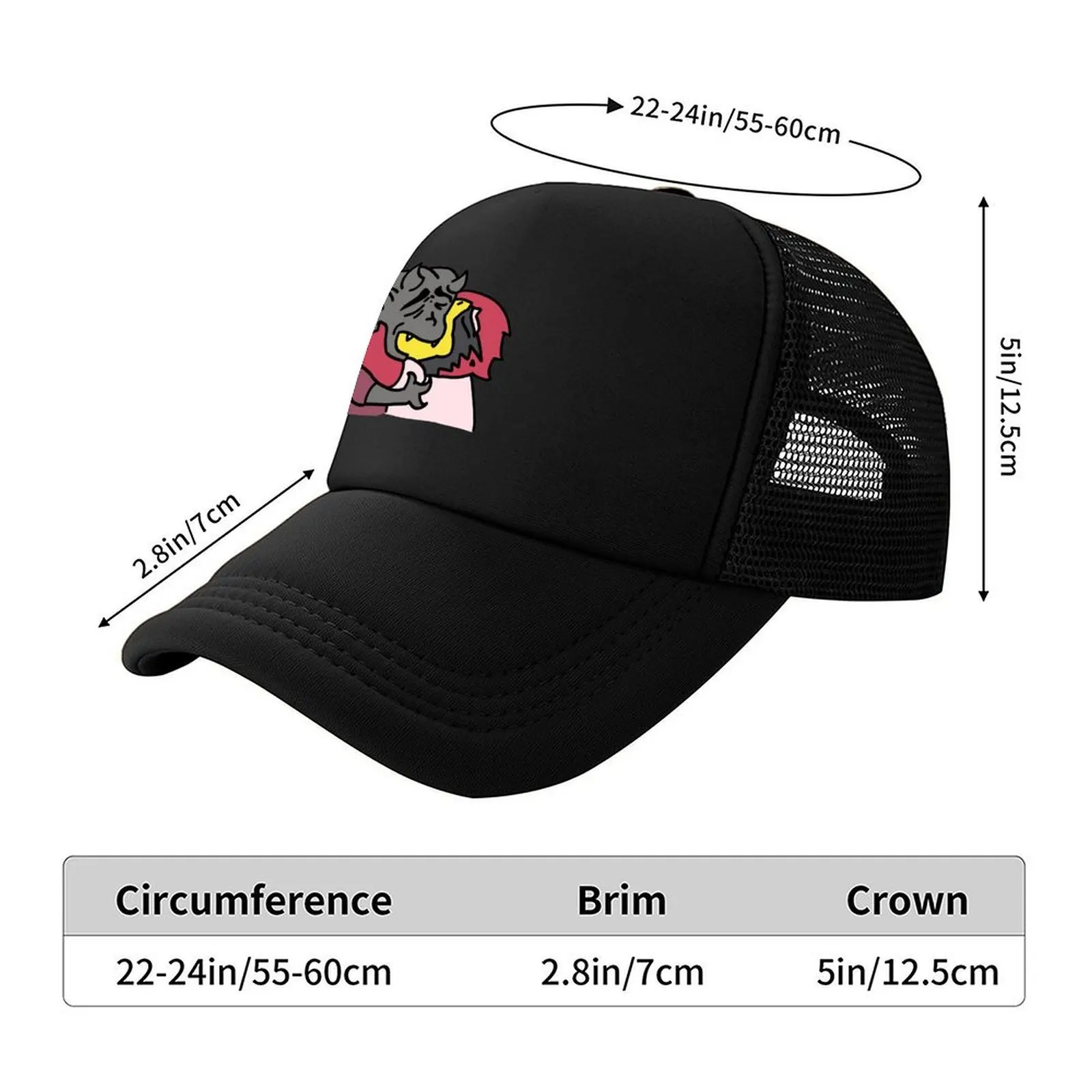 (النسخة الخضراء للمستشفى) قبعة بيسبول غارجويل غامضة بشكل قانونيًا