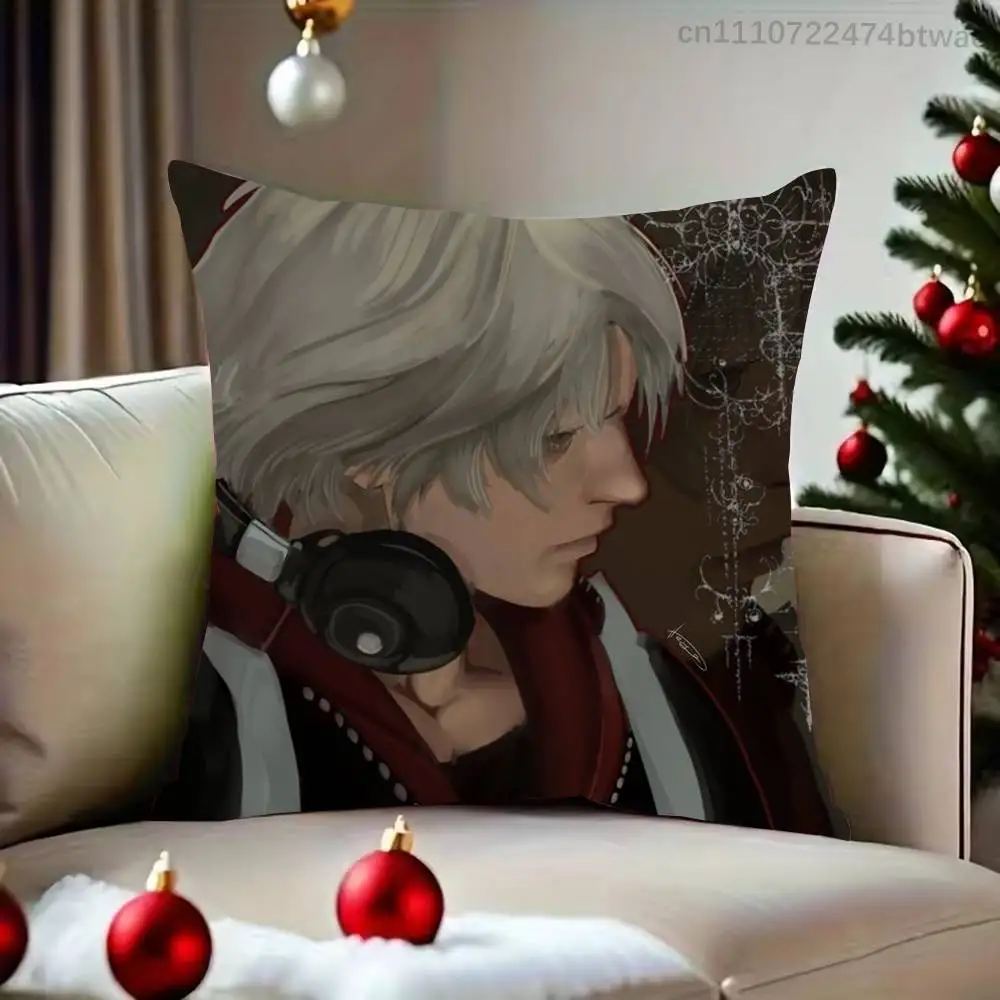 D-Devil May Cry Nero Pillowcases Cute Funny Pillow Case For Wedding Party Home Decor Comfy Pillow Cove
