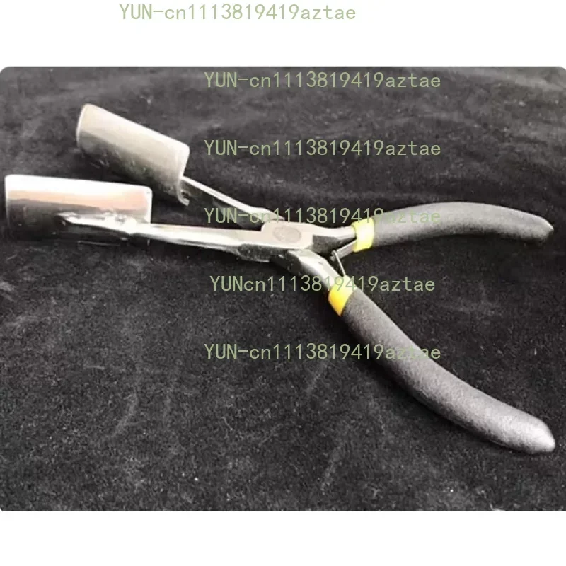 Leaf Vein Pliers with Serrated Jaw for Glass Blowing Lampwork Bead Making Tool Essential for Glass Art Craft
