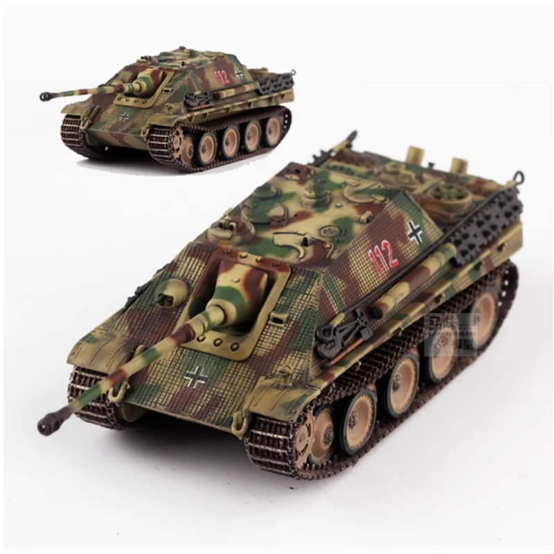 

63213 1/72 Scale German Cheetah Tank Destroyer Later Type 654th Battalion 1944 Simulation Plastic Tracked Tank Model Gift Toy