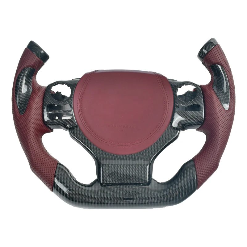 

Customized For Lexus 2007 2008 2009 2010 2012 IS250 300 ES LS Steering Wheel Carbon Fiber Parts