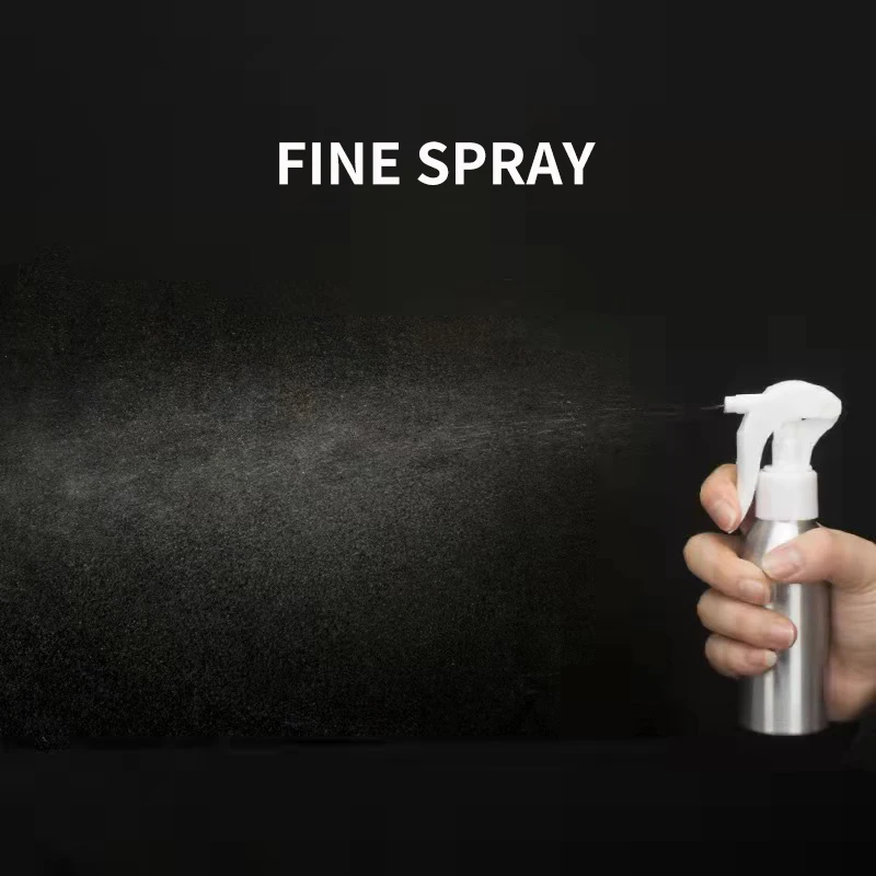 10 Stück 50/100/150/250ml Leere Aluminium-Pumpsprühflasche für Haushalt, Blumensprüher, Kosmetik, Küchenreinigung, Friseur – Detail 8