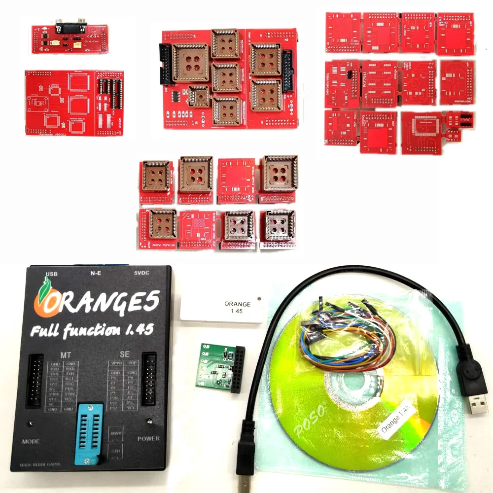 Orange5 V1.45 Programmer Tool Full Activation with Dongle ECU Program Device Activate Full Authorization Beyond Orange5 V1.38