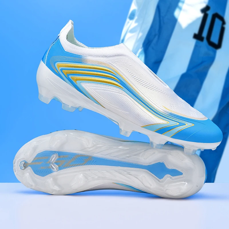 New Men Football Boots TF/FG Professional Sneakers High-quality Women Unisex Hot Sale Futsal Ultralight Soccer Shoes Cleats