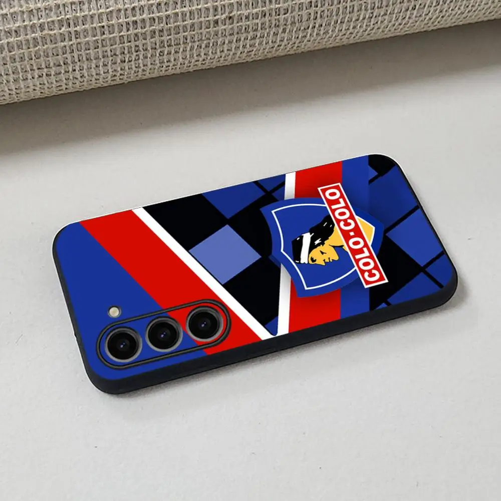Club Y-Deportivo Colo club design  Phone Case For Samsung Galaxy S26 S25 S24 S23 S22 S21 Plus Ultra Fold A Soft Black