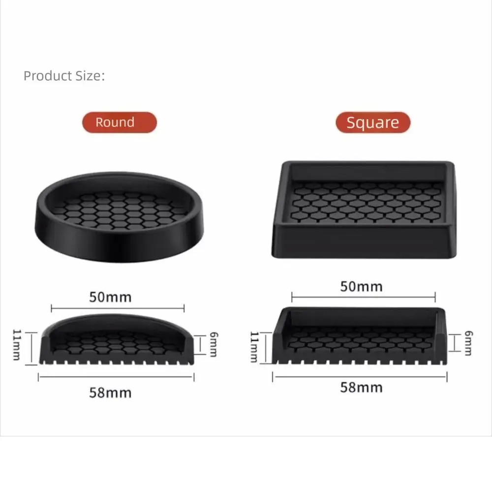 吸盤付き家具コースター4個、滑り止めシリコン家具ホイールストッパー、移動防止ゴムキャスターカップ