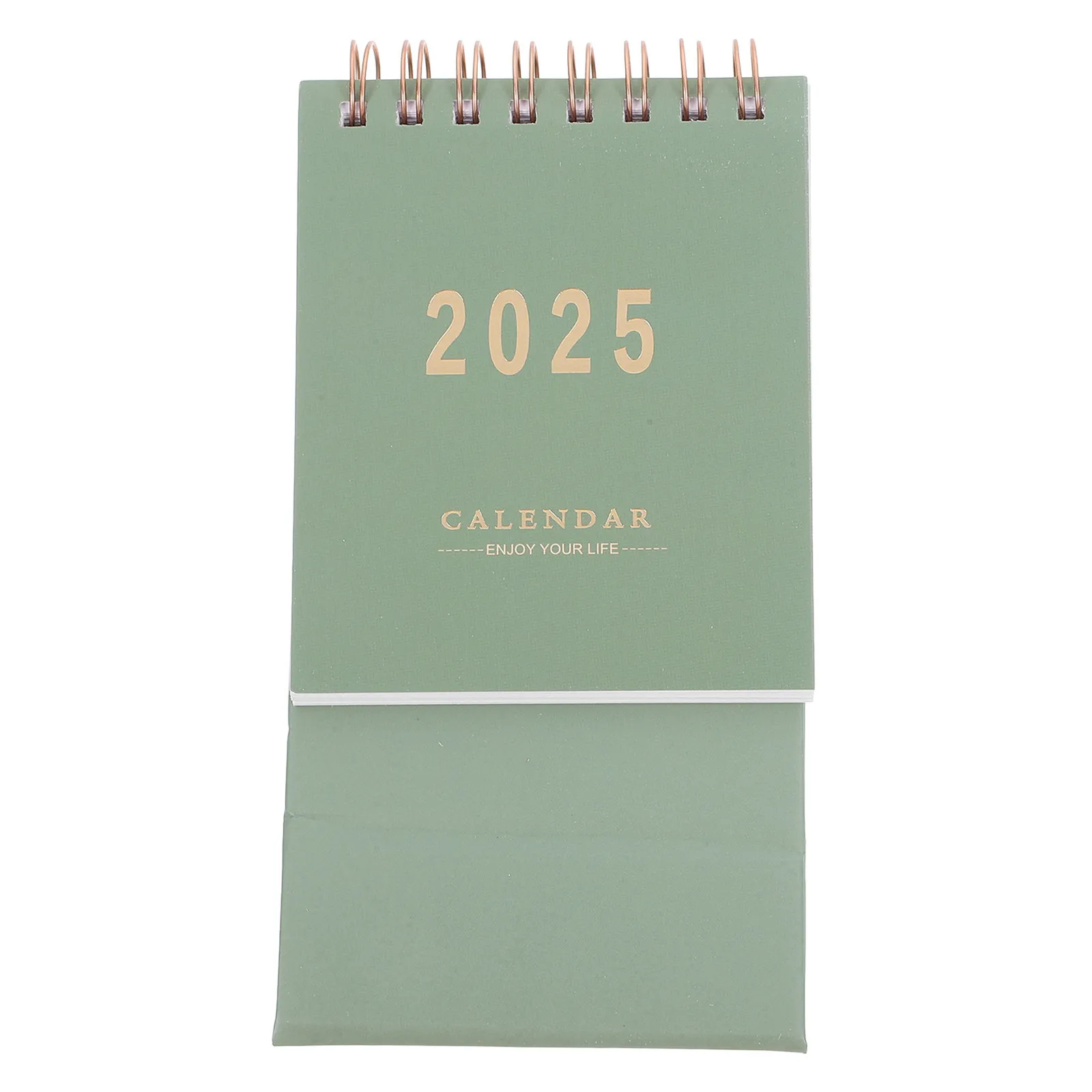 Stylish Flip Calendar Desk Calendar 2024-2025 Thick Paper Mini Office Desk Supplies Monthly Organizer Pocket Calendars