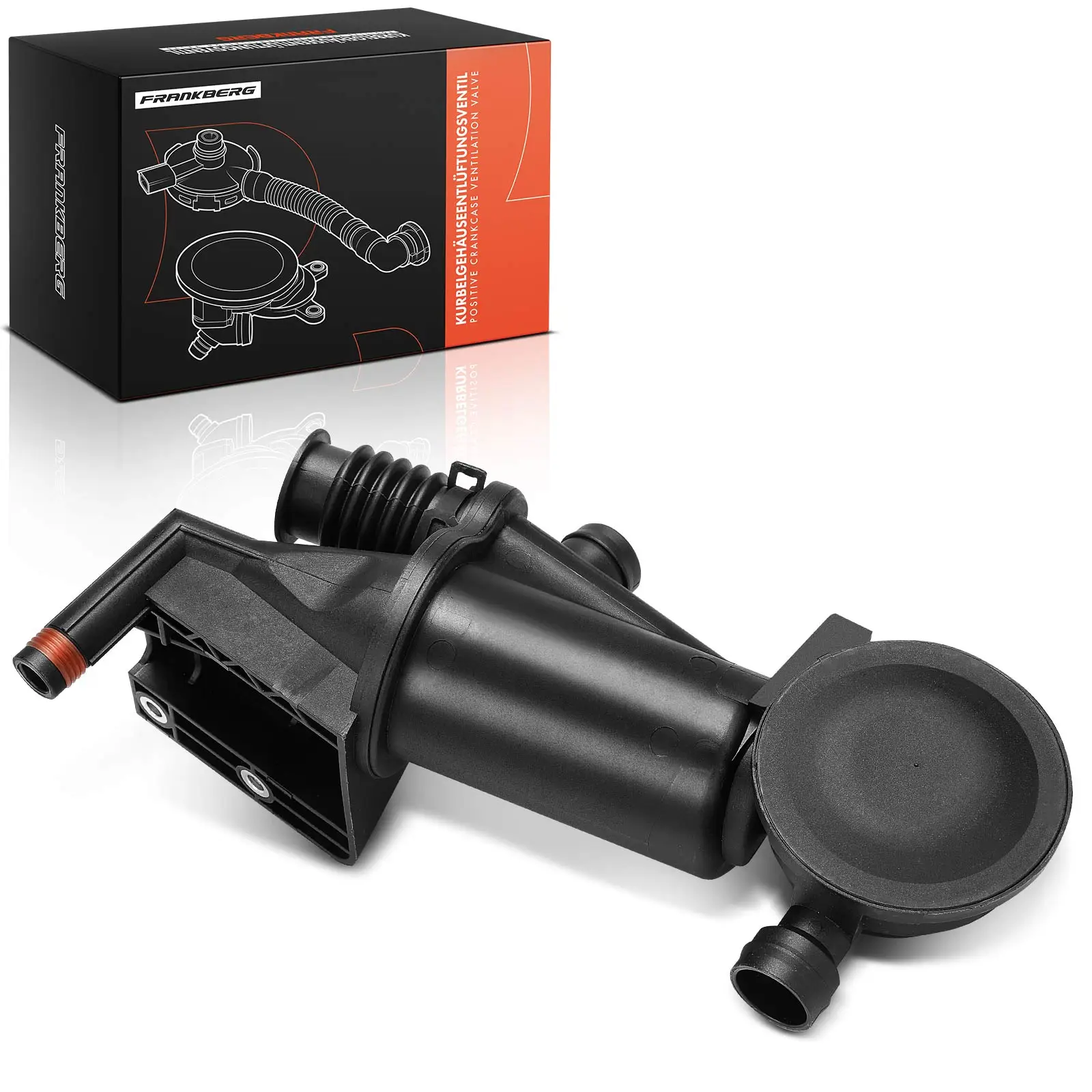 Frankberg 1x Olieafscheider Crankhuisventilatie voor Porsche Boxster 986 S 3.2L 1999-2004 V450033 99610702301 99610702303