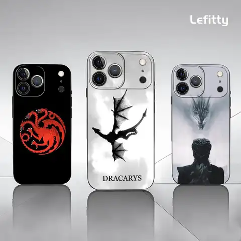 TV g-Game of t-Thrones Phone Case For IPhone 17 16 15 14 13 12 11 Pro Max Plus Mini Black Frosted Soft Shell Funda