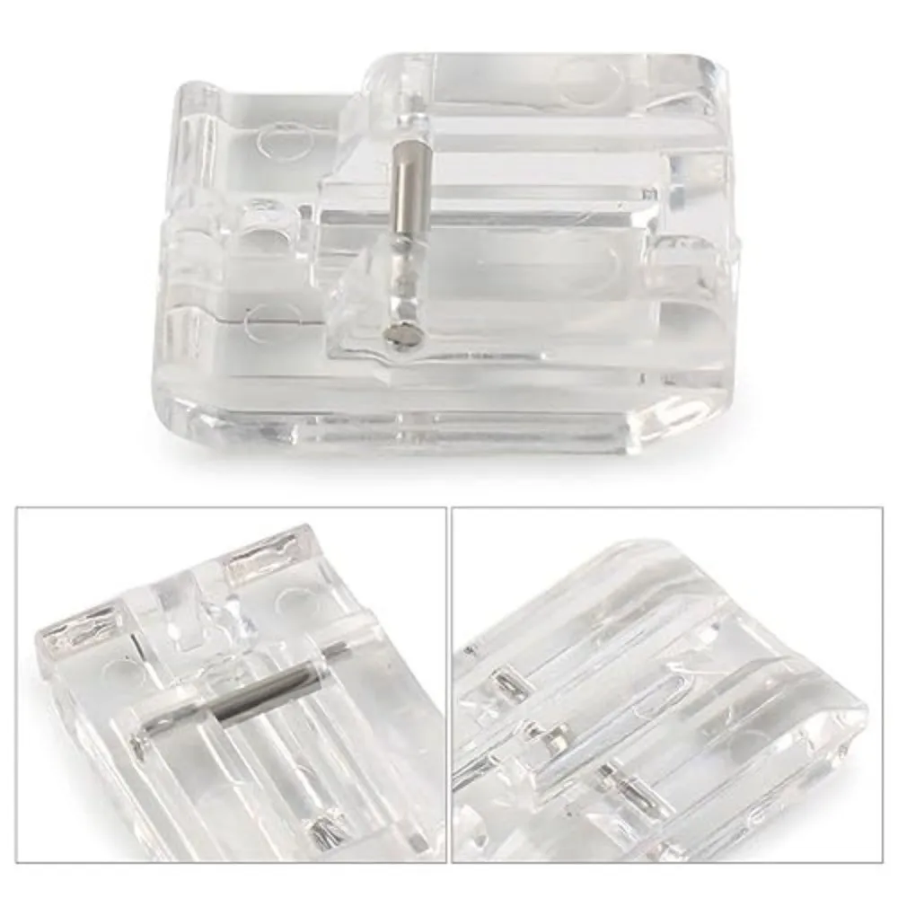 Plastic Invisible Zipper Presser Foot Precision Professional Multifunction Presser Foot Clear Zipper Presser Foot