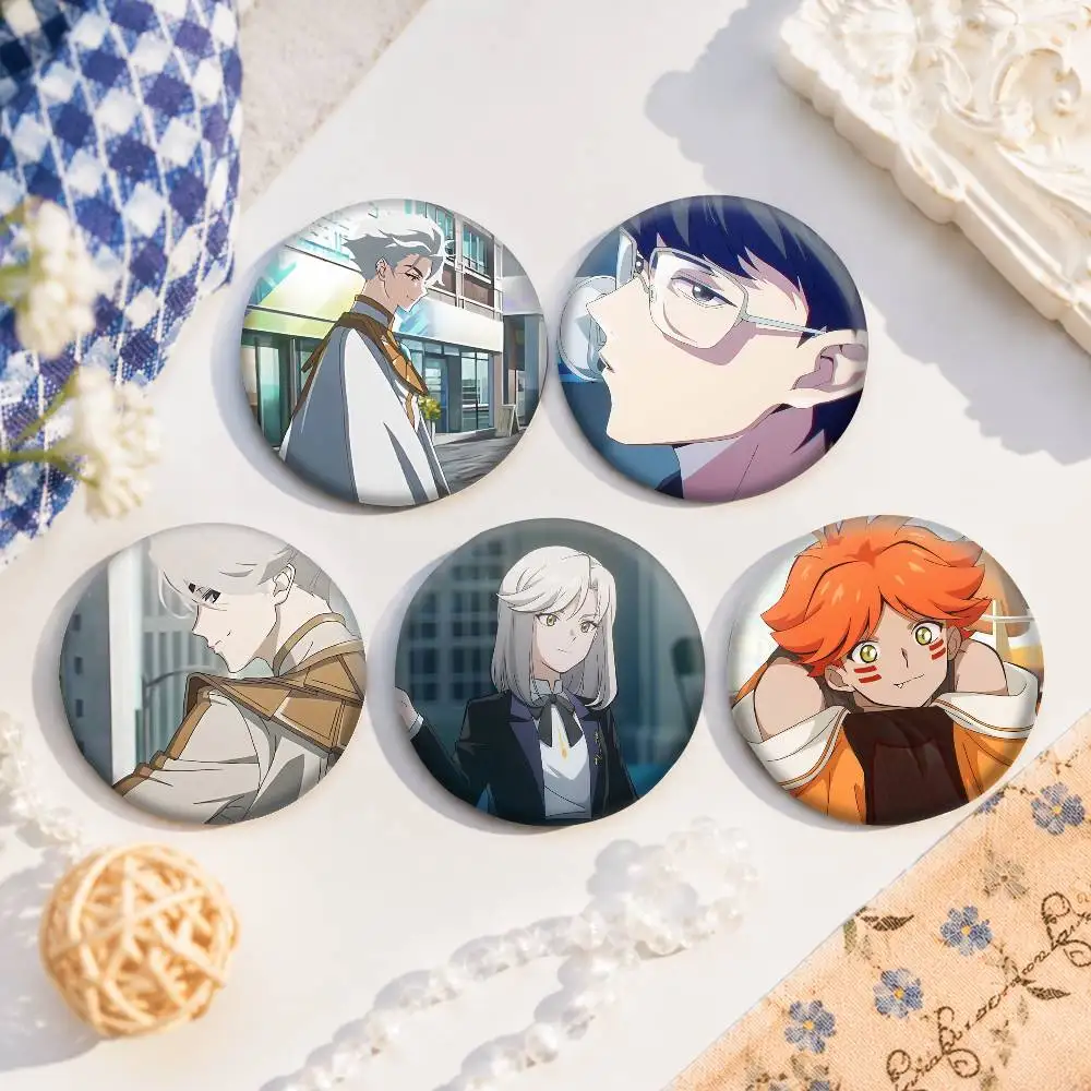 A-To Be Hero X Manga Anime Round Badges, Brooches, Clothing Accessories, Birthday Gifts, Anime Conventions