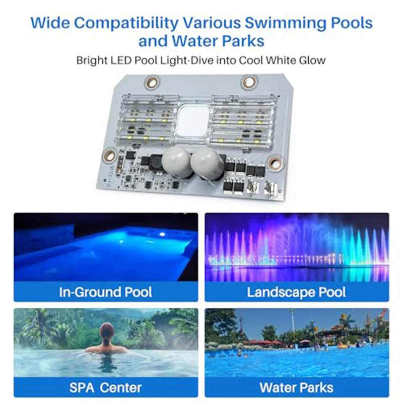 ABGH-Per Intellibrite 5G 2a generazione Kit scheda motore luce LED bianca 619917Z 500W per 2011 alle luci della piscina attuali