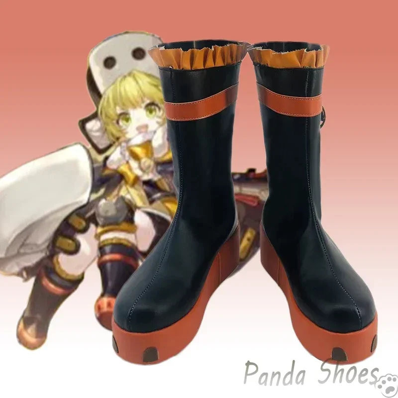 

Honkai Star Rail Hook Обувь для косплея Аниме Игра Cos Черные длинные сапоги Крючок Косплей Костюм Опора Обувь для вечеринки на Хэллоуин