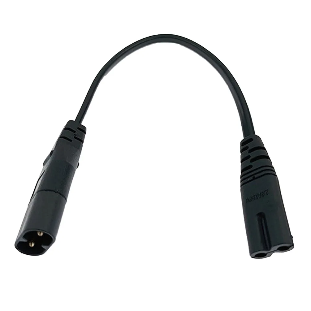 C7/C8 Power '8' Figure Adapter Converter Cable - European IEC320 C7 Female to C8 Male Plug Extension Cord (30cm) RF Hardware