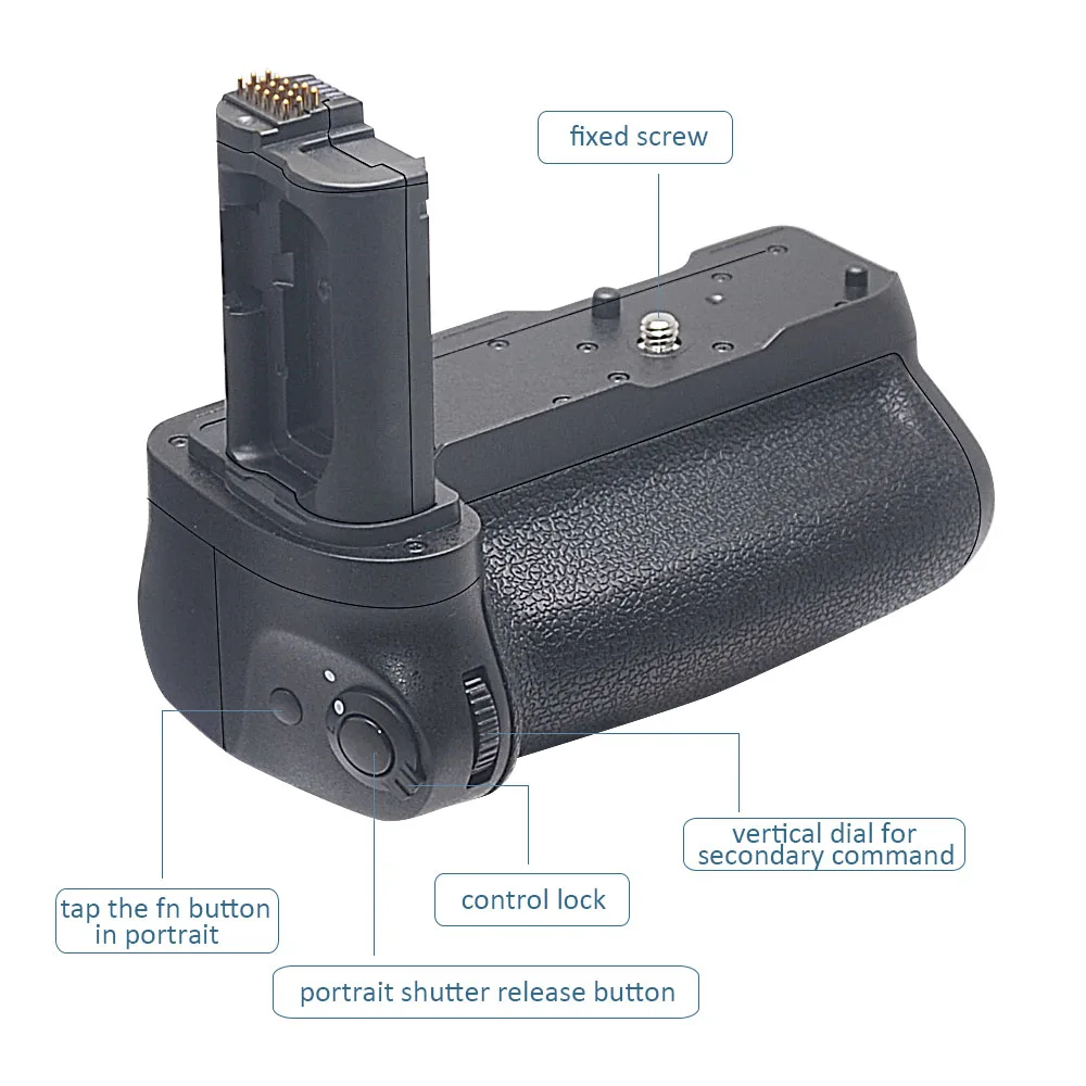 Mcoplus BG-Z8 Vertical Battery Grip with 2.4G Remote Control for Nikon Z8 Camera as MB-N12