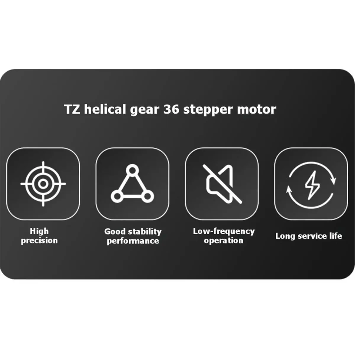 PROMOTION~ For Bambu Lab X1/P1 Extruder 36-Herring Tooth Circular High-Temperature Resistant Long-Life Stepper Motor