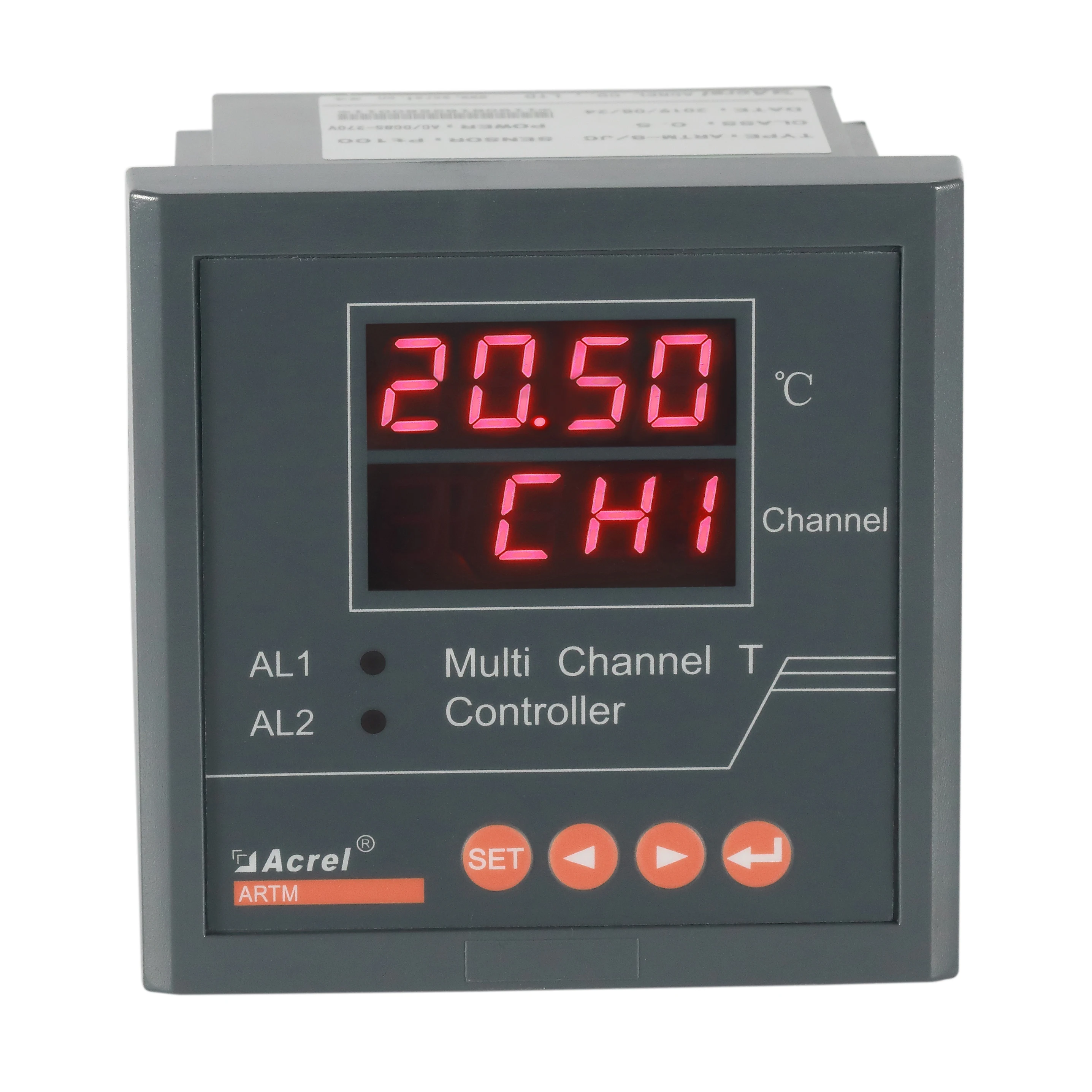 

Acerl ARTM-8 Temperature Data Control and Display Instruments Receive from Up to 8 PT100 Temperature sensor With RS485