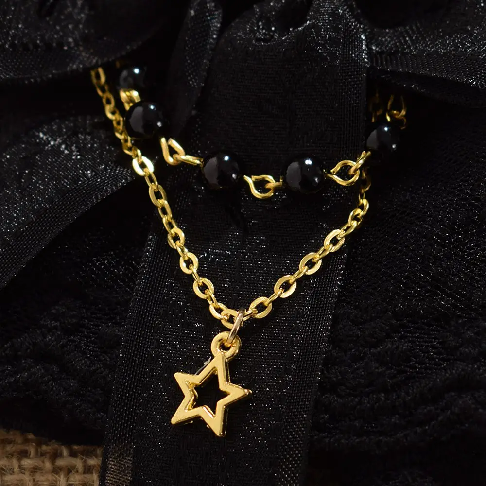 Braccialetti con polsini in pizzo Lolita giapponese dolce fiocco in pizzo cameriera cosplay ornamento a mano accessori per costumi da festa per ragazza