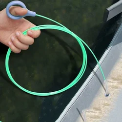 3/5m Car Sunroof Drain Hole Cleaning Brush Unclogging Cleaning Scrubbing Long Hose Universal Spiral Cleaning Brush Unclogger 1PC