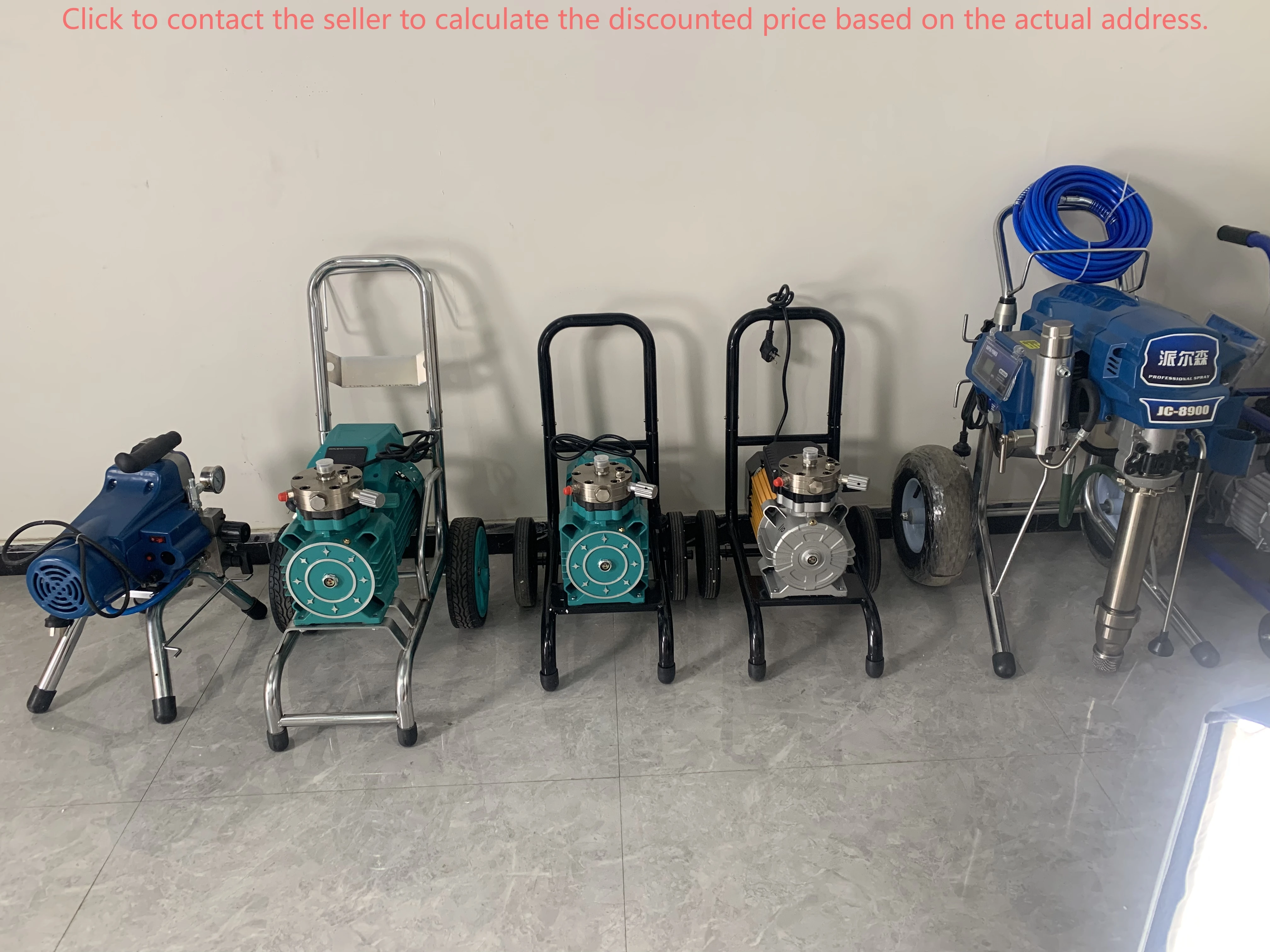 

Cordless Paint Sprayer Putty Hydraulic Pump Cheap Airless Spray Painting Machine