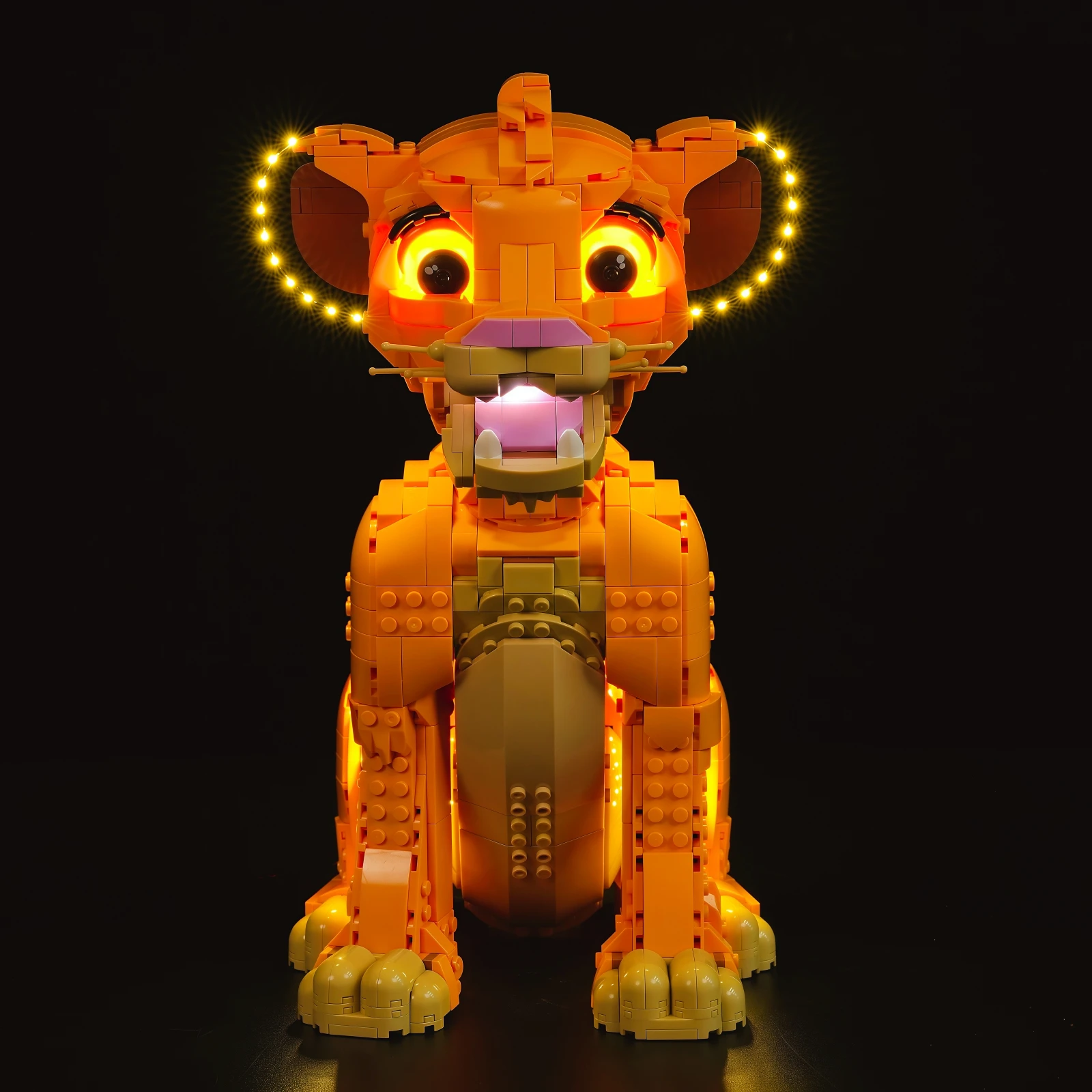 MAXCXT LED Light Set For LEGO 43247 The Young Simba the Lion King DIY Decorative Lamp Not Include Lego Building Blocks Set ﻿