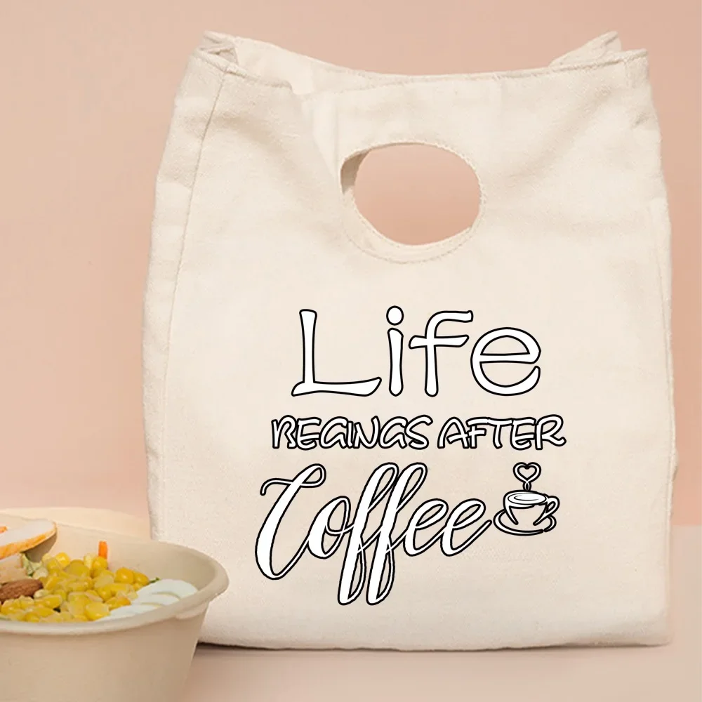 New Lunch Bag Large Capacity Daily Student Office Workers Insulated Lunch Bag Portable Food Series Camping Thermal Picnic Pouch